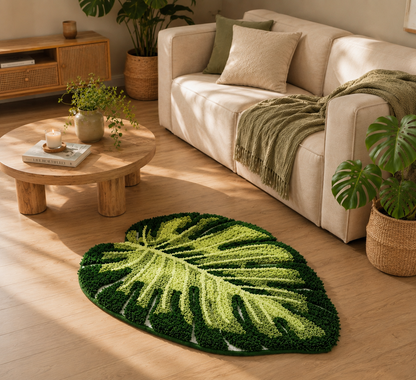Bellmere™ Monstera Bath Mat