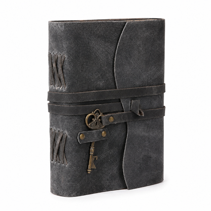 Remi® Vintage Leather & Cotton Journal