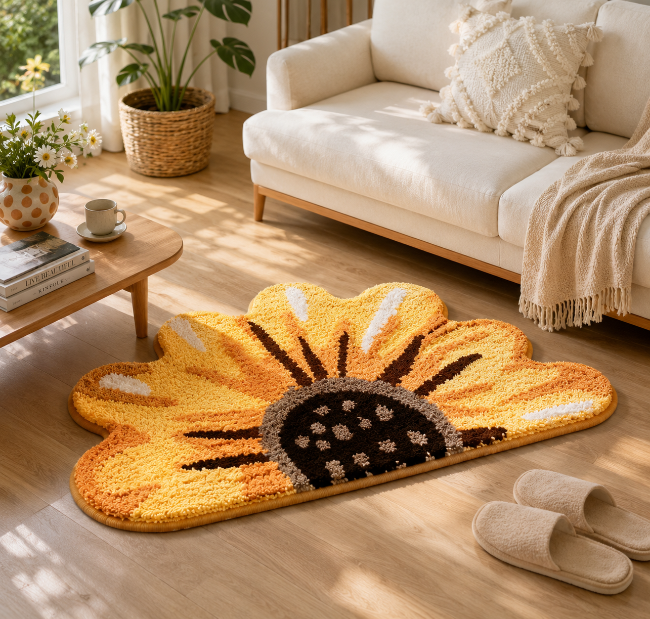 Bellmere™ Monstera Bath Mat