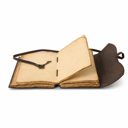 Remi® Vintage Leather & Cotton Journal